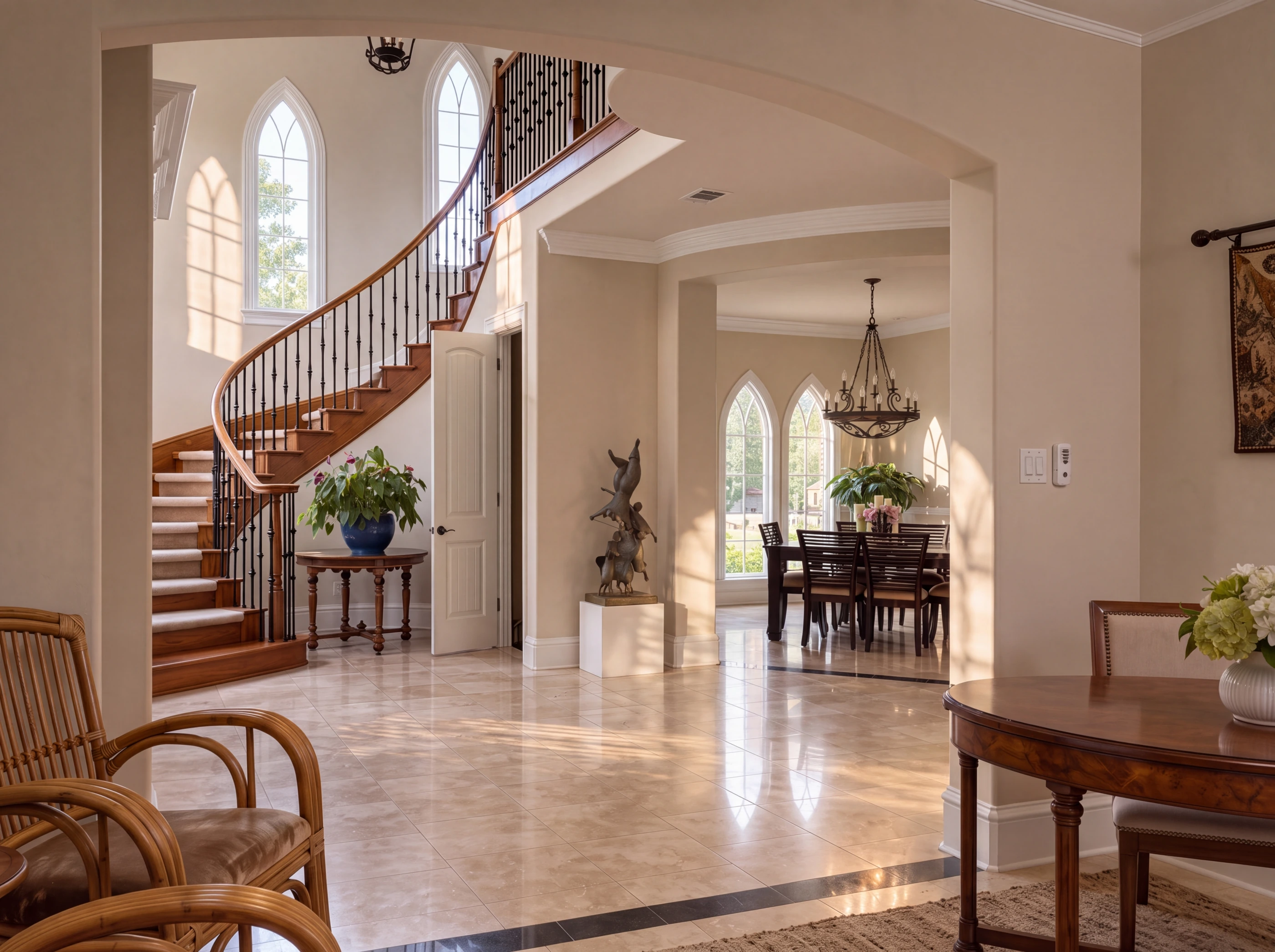 Entry hall alternate view